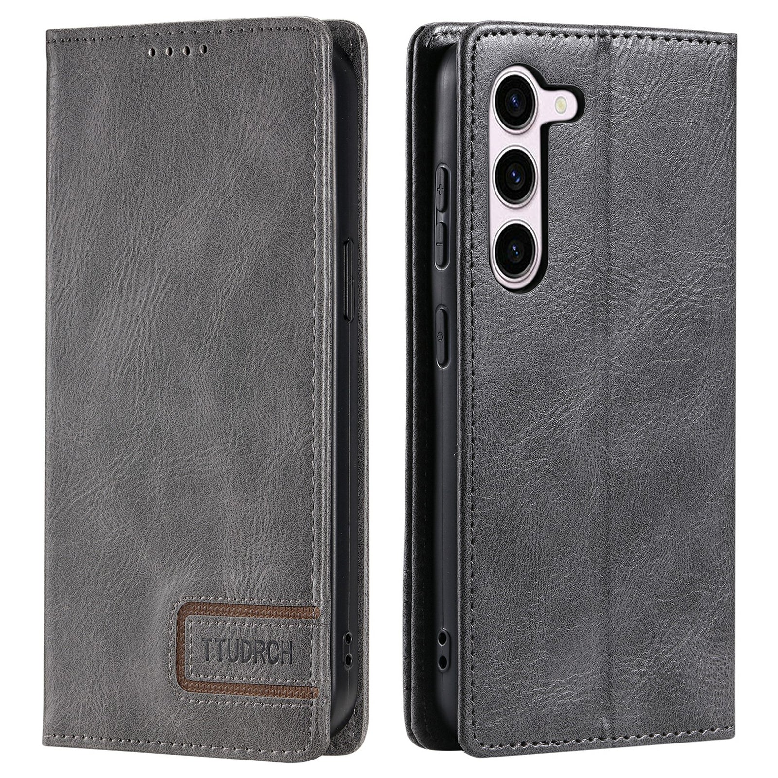 TTUDRCH Style 007 For Samsung Galaxy S23 RFID Blocking Phone Cover Stand Wallet Leather Phone Case TTUDRCH Style 007 For Samsung Galaxy S23 RFID Blocking Phone Cover Stand Wallet Leather Phone Case
